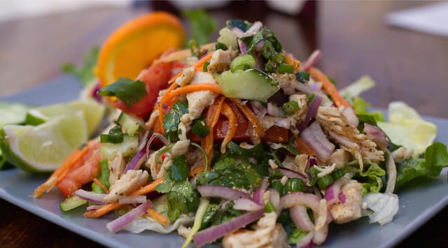 Thai Spicy Salad.