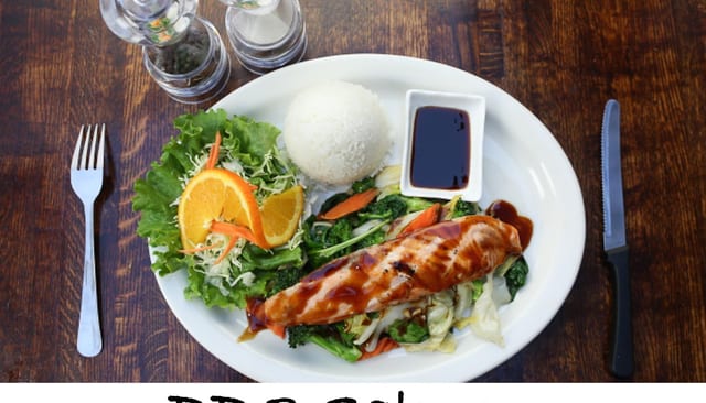 BBQ Salmon.