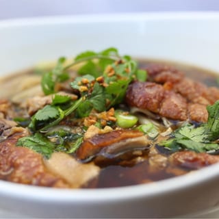 Roasted Duck Noodle Soup