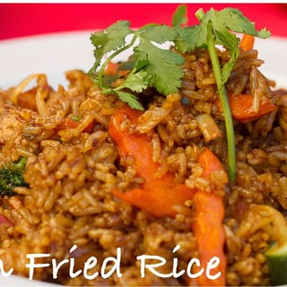 Fried Brown Rice