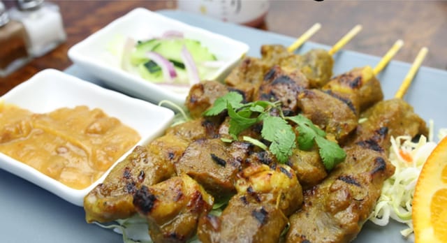 Lamb Satay.