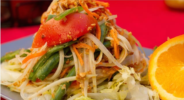 Papaya Salad (Som Tam).